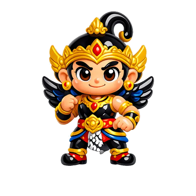 Gatotkaca Chibi Sang Ksatria Budaya Nusantara