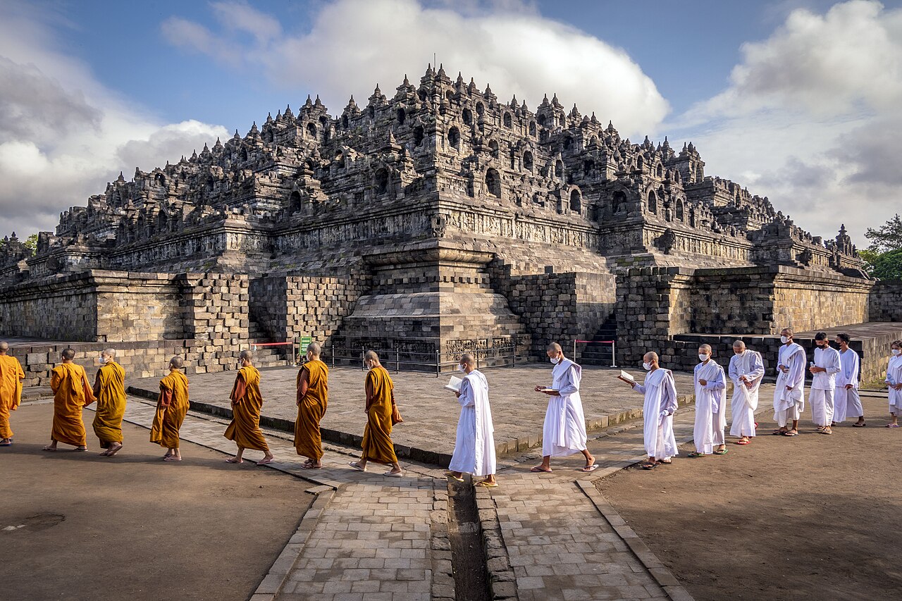 Kemegahan Candi Borobudur, Magelang, Jawa Tengah